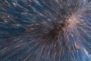 Dark Energy Print - Visualization of the Universes Accelerating Expansion