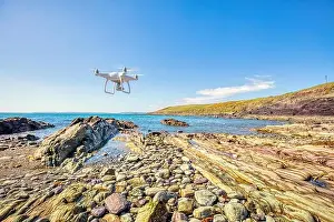 Drone in Action Print
