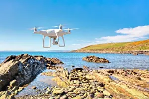 Drone in Action Print
