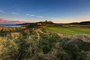 Landscape Photography Prints: Dunstanburgh Castle & Rocks Print