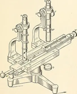 Zeiss Traversing Microscope Print