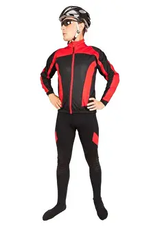 Equipped Cyclist Print