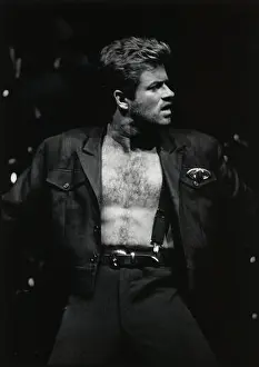 George Michael Print - Alamy Image
