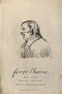 Framed Print : George Pearson Etching Print, 1829 Framed Print : George Pearson Etching Print, 1829