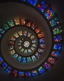The Glory Window Print, Dallas Thanks-Giving Square Chapel
