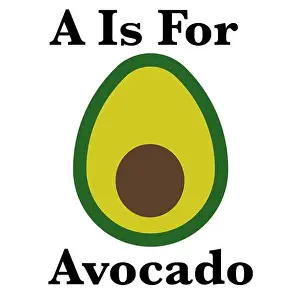 Avocado Print Illustration