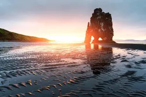 Hvitserkur Basalt Stack Print
