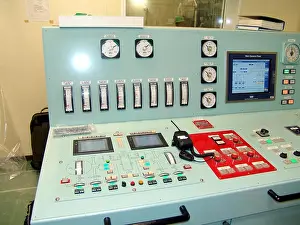 Main Operating Panel Print for Marine Ship Engine Control