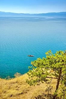 North Macedonia Collection: Ohrid Lake, Republic of Macedonia, Balkans