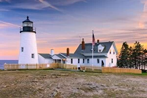 Images Dated 26th September 2016: Pemaquid Point Light in Bristol, Maine, USA