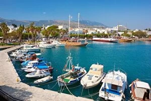 Images Dated 1st June 2011: Port of Kos Town, Kos, Dodecanese Islands, Greece