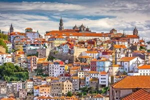 Images Dated 16th October 2014: Porto, Portugal old town skyline