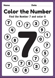Pre-K Math Print: Missing Numbers Worksheet for Preschool Kids