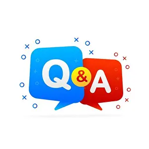 Question and Answer Bubble Chat Print Icon