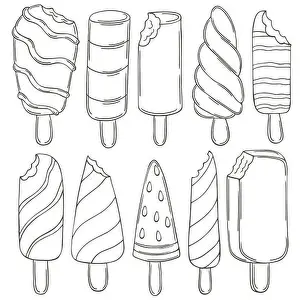 Ice Cream Print