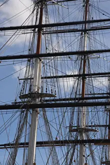 The Cutty Sark Clipper Ship Print, Greenwich London UK