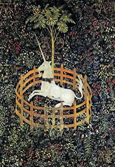 The Unicorn in Captivity Print