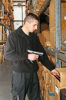 Warehouse Worker Print