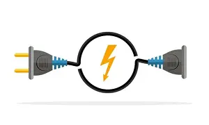 Wire Plug and Socket Print