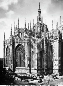 Apsidal view of Milan's Cathedral