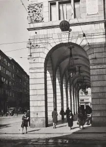 Arcade of Chiozza House, Trieste