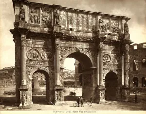 Arch Of Constantine Rome Prints: The Arch of Constantine in Rome