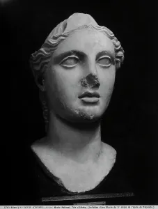 Greek Classical Art Prints: Athena; a head attributed to the School of Polykleitos