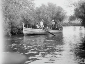 Small Boat Transportation Prints: Boat trip