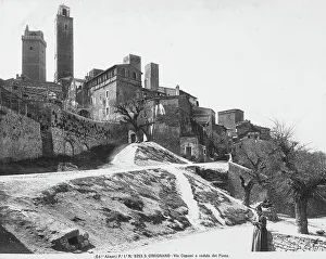 Via Capassi in San Gimignano