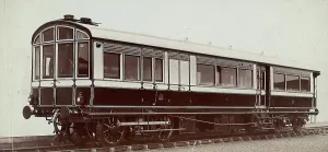 Great Britain Transportation Prints: The carraige-engine of a train