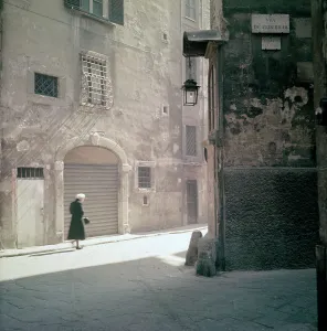Corner of Via dei Federighi, Florence