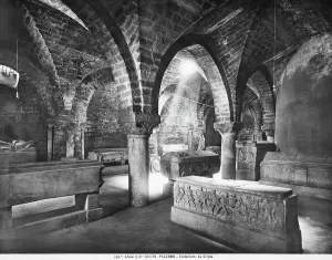 Framed Print : The crypt of the cathedral of Palermo