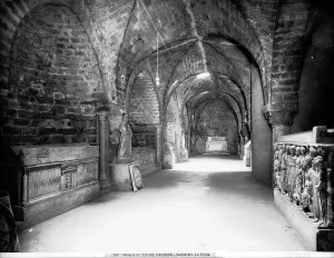 Detail of the crypt of the cathedral of Palermo
