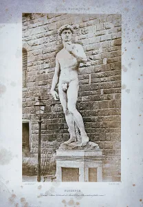 High Renaissance Sculpture Prints: The David of Michelangelo