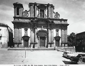 Faade of the cathedral of Sciacca