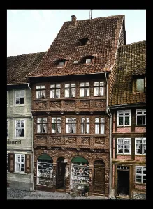 Old House Facade Prints: The faade of an old house a Wernigerode