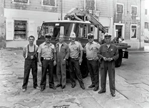 Firemen from Trieste