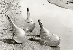 Landscape Of River Courses Italy Prints: Flasks