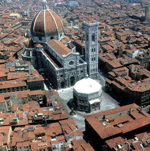 Images Dated 15th November 2006: Florence: the Duomo and the Baptistry