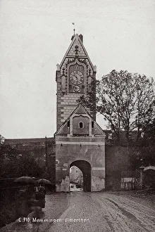 Botanical Garden Germany Prints: The gate of Memmingen, Germany