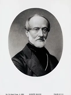 Italian Historical Figures Prints: Giuseppe Mazzini
