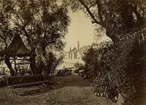 Menton France Prints: Glimpse of Menton