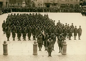 Group of soldiers deployed