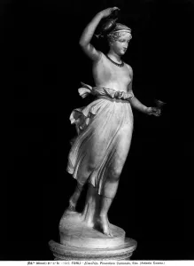 Antonio Canova Artwork Prints: Hebe, marble with bronze inserts