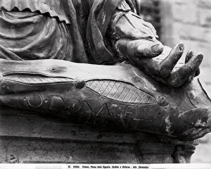 Images Dated 8th July 2009: Judith and Holofernes, detail with the pillow and the hand of Holofernes, bronze