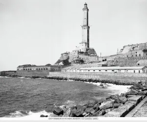 Renaissance Architecture In Italy Prints: The lighthouse tower in Genoa
