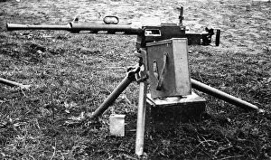 Images Dated 30th September 2014: Machine gun Fiat 38, used during WWII