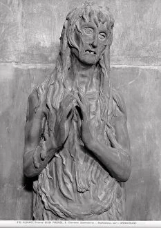 Images Dated 8th July 2009: Magdalene Penitent, upper part, wood, Donato di Niccol di Betto Bardi known as Donatello (1386-1466)