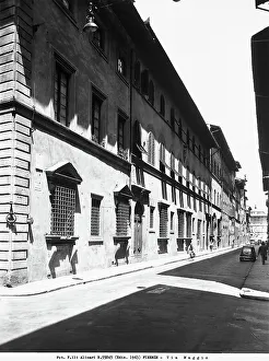 Framed Print : The Via Maggio, in Florence Framed Print : The Via Maggio, in Florence