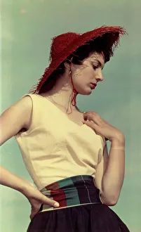 Model posing